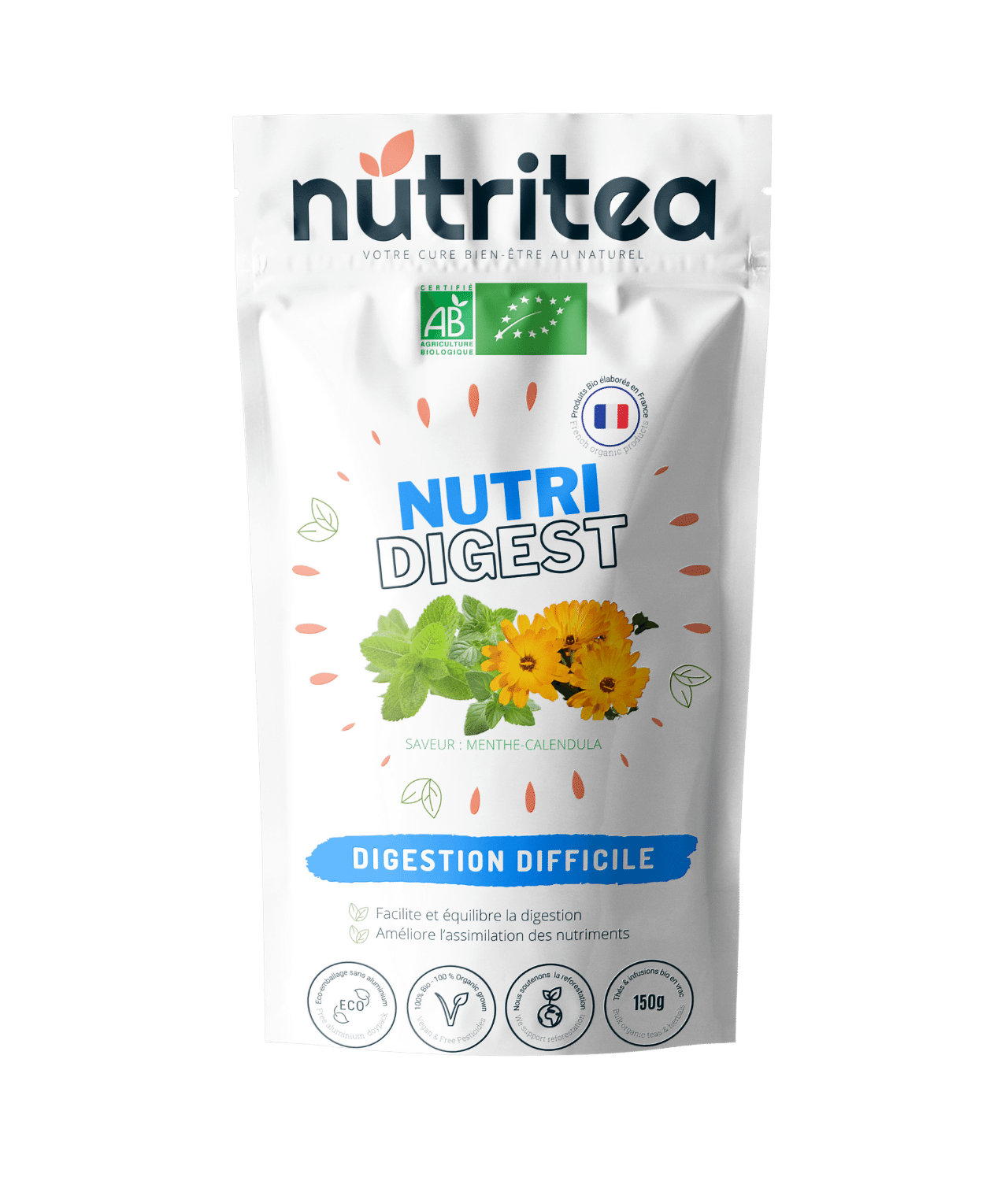 NutriDigest-Tisane Bio digestion et anti-ballonnements